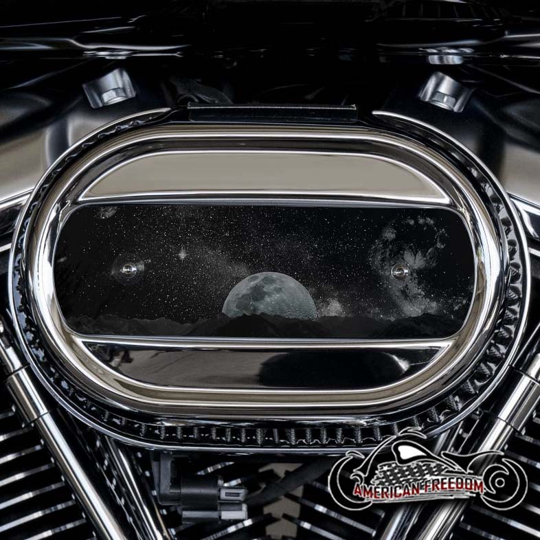 Harley Davidson M8 Ventilator Insert - Moon And Dunes